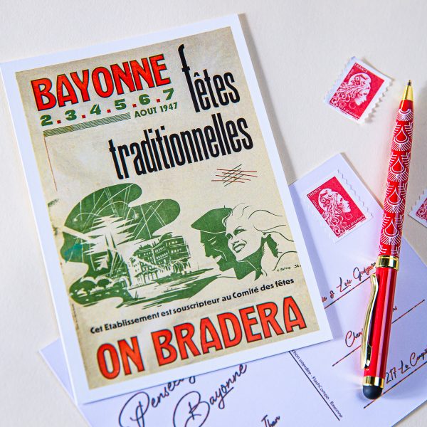 Carte postale Fêtes de Bayonne 1947