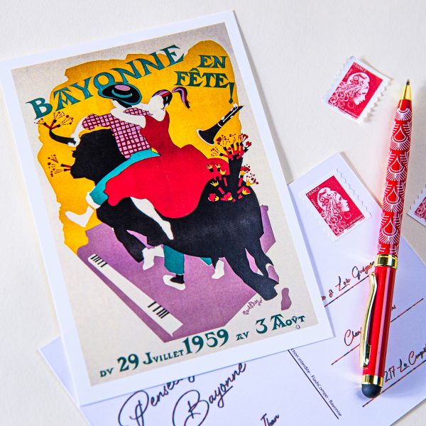 Carte postale Fêtes de Bayonne 1959