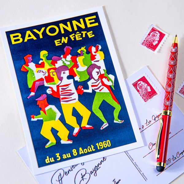 Carte postale Fêtes de Bayonne 1960