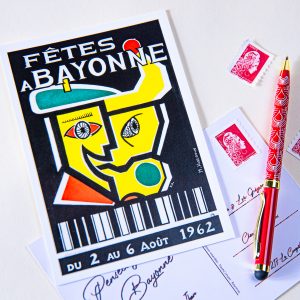 Carte postale Fêtes de Bayonne 1962