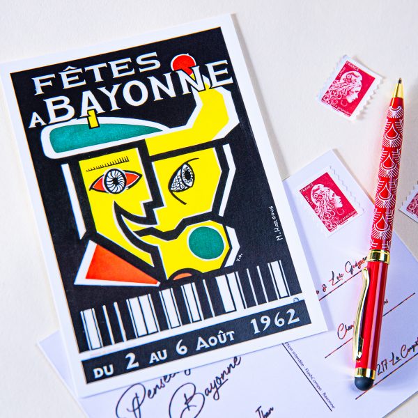 Carte postale Fêtes de Bayonne 1962