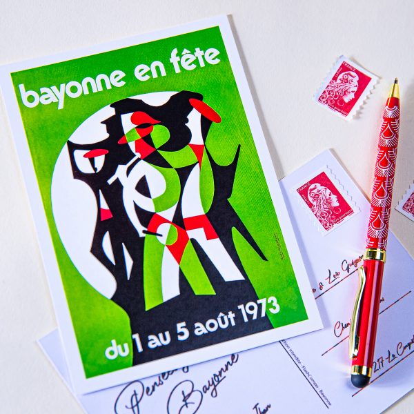 Carte postale Fêtes de Bayonne 1973