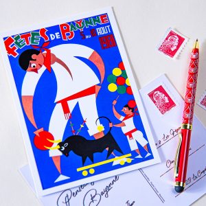 Carte postale Fêtes de Bayonne 1981