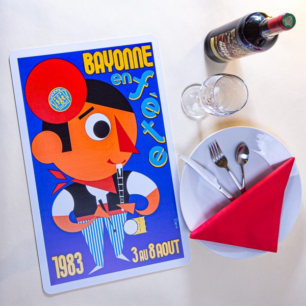 1983 Set de table fêtes de Bayonne