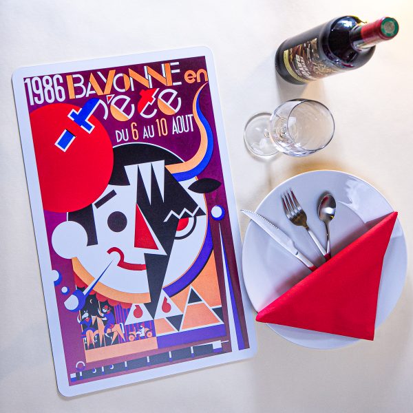 1986 Set de table fêtes de Bayonne