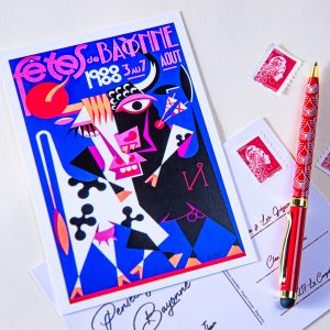 Carte postale Fêtes de Bayonne 1988