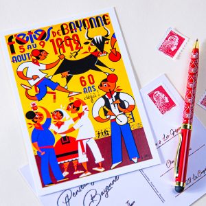 Carte postale Fêtes de Bayonne 1992