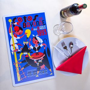 1993 Set de table fêtes de Bayonne