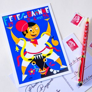 Carte postale Fêtes de Bayonne 1995