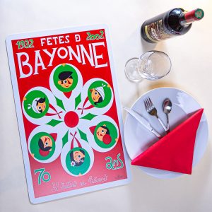 Set de table fêtes de Bayonne 2002