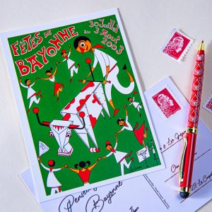 Carte postale Fêtes de Bayonne 2003