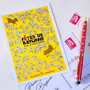 Carte postale Fêtes de Bayonne 2004