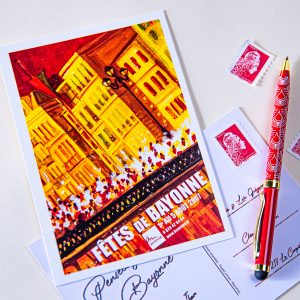 Carte postale Fêtes de Bayonne 2007