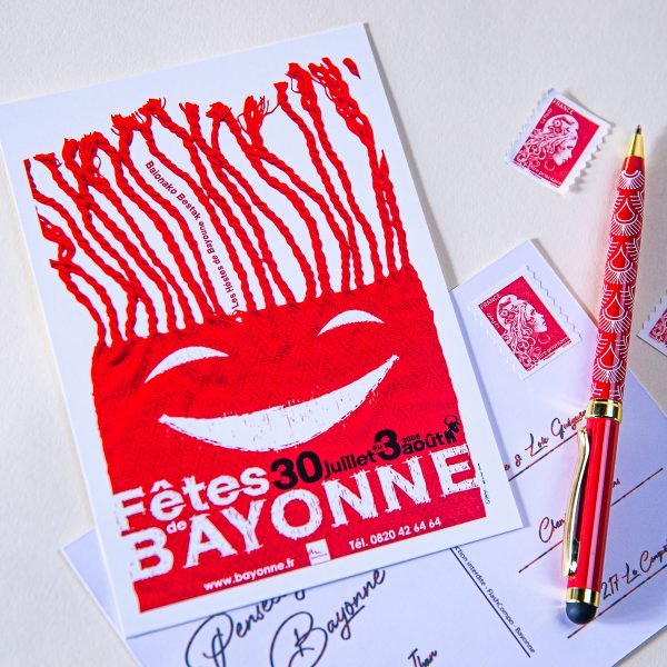 Carte postale Fêtes de Bayonne 2008