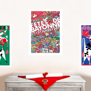 2011 affiche Fêtes de Bayonne