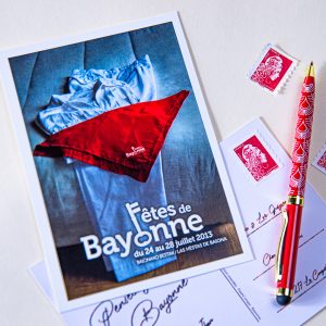 2013 carte postale des fêtes de Bayonne