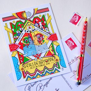 Carte postale Fêtes de Bayonne 2016