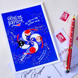 Carte postale Fêtes de Bayonne 2018