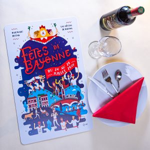2019 Set de table fêtes ot bayonne